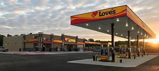 Love’s Travel Stops open in Alabama and Mississippi adding total of 109 truck parking spaces