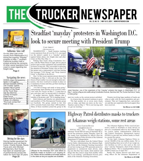 The Trucker Newspaper – May 15, 2020 – Digital Edition