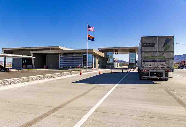 Truck-screening tech at Arizona ports of entry designed to enhance safety, allow efficient movement of freight