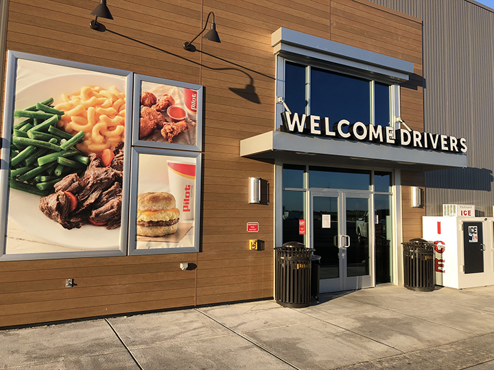 Full-service Pilot Travel Center now open in Rochelle, Illinois