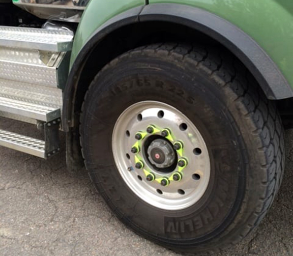 Wheel-Check helps streamline drivers’ pre-trip inspections, improve safety
