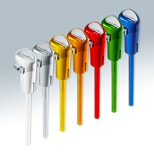Shifter accessories available in vibrant colors from United Pacific Industries