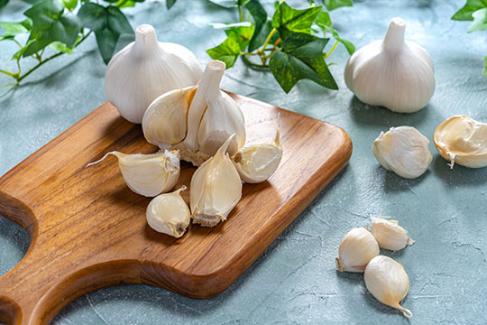 Garlic can be a tool used to help with social distancing and boosting health