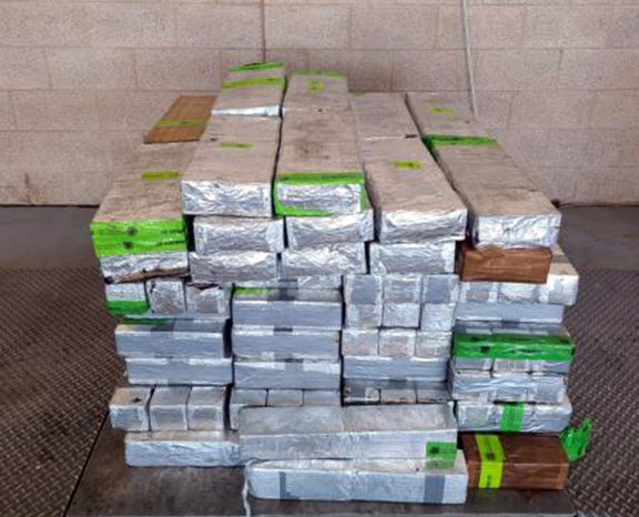 U.S. Border Patrol agents seize 1,500 pounds of meth stashed in truckload of fresh onions