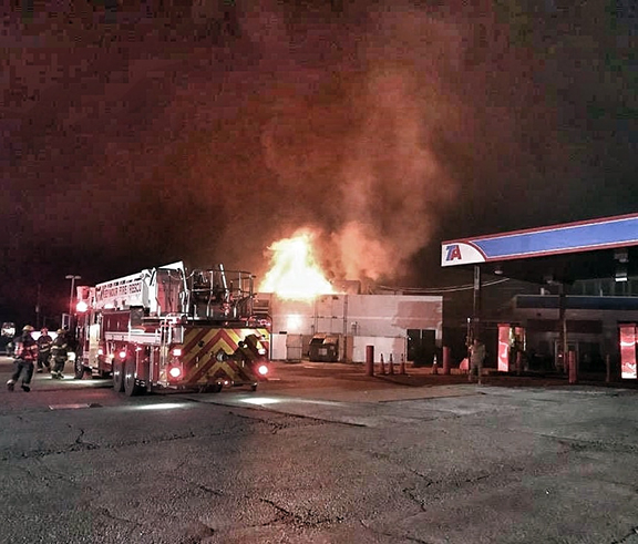 Indiana TA Travel Center damaged by fire; investigation ongoing