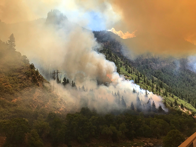 Wildfires continue to impact Colorado highways but some roads now open with restrictions