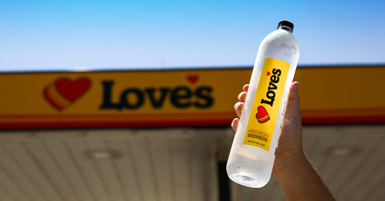 Love’s offers new store-brand candy, water options for truckers, other travelers