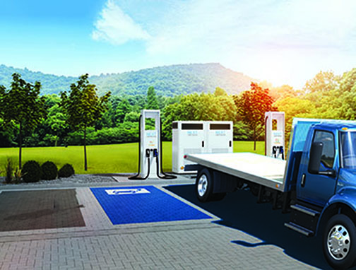 Navistar, In-Charge Energy partner to provide charging stations, consulting services for electric-vehicle customers