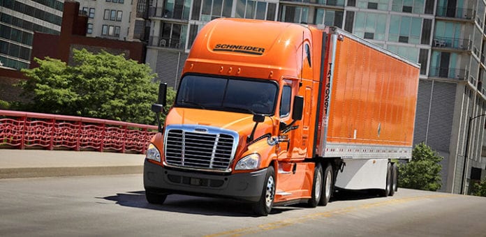 Schneider Truck web