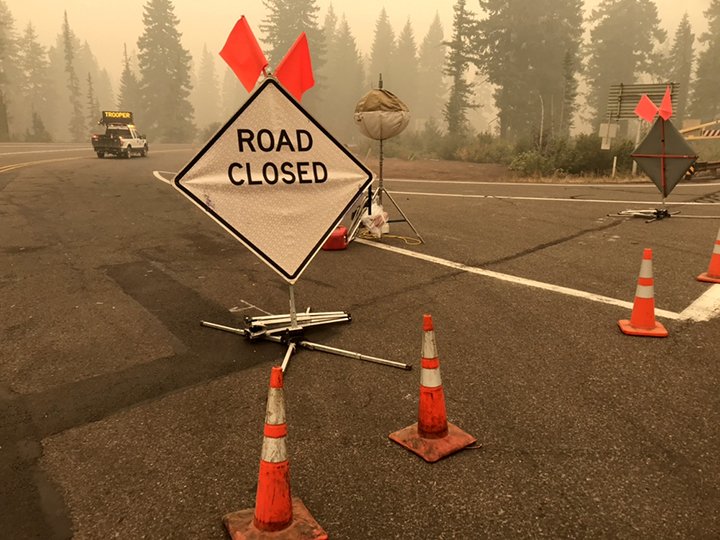Oregon DOT crews work to assess, repair fire-damaged roads; U.S. DOT provides $5 million in emergency relief funds to help