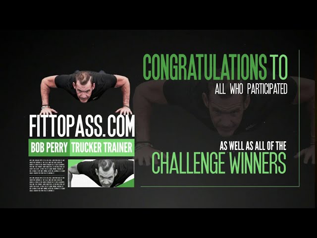 Fit to Pass Push-Up Challenge Winners