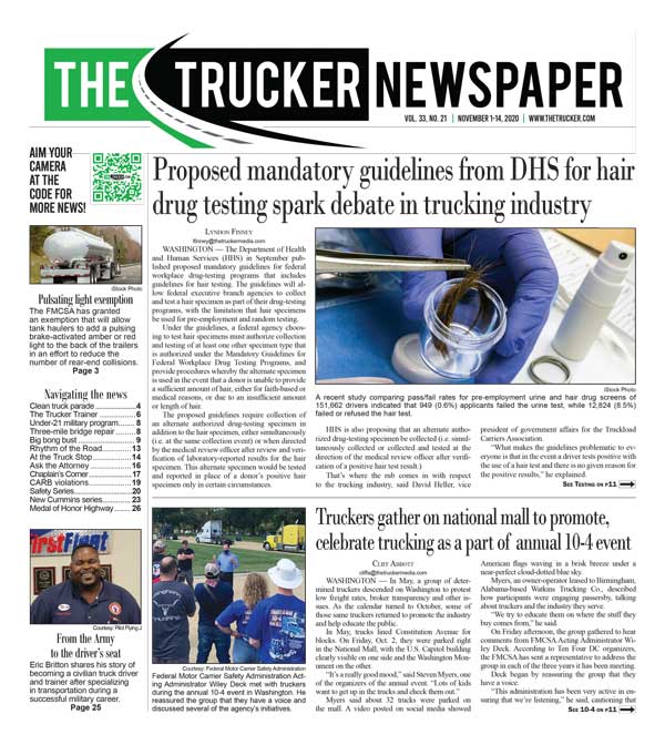 The Trucker Newspaper – Digital Edition November 1, 2020