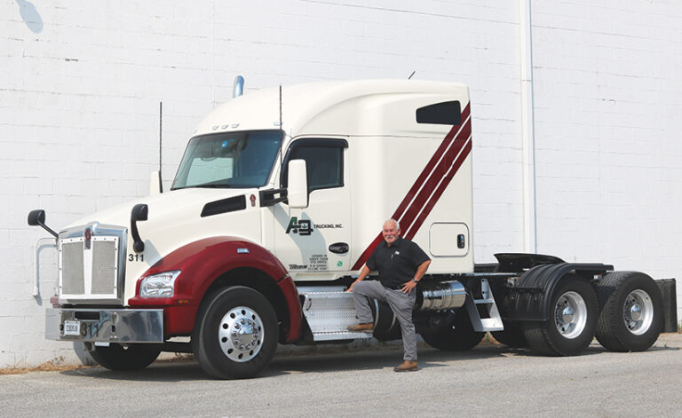 Happy fleet: Now a recruiter, Rick Miller found that AG Trucking ‘truly cares about its drivers’