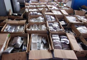 Boxes of Narcotics Found in Shipment