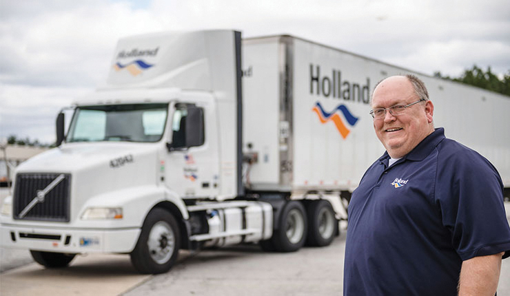 Holland driver Herschel Evans is dedicated to trucking advocacy, nonprofit volunteerism