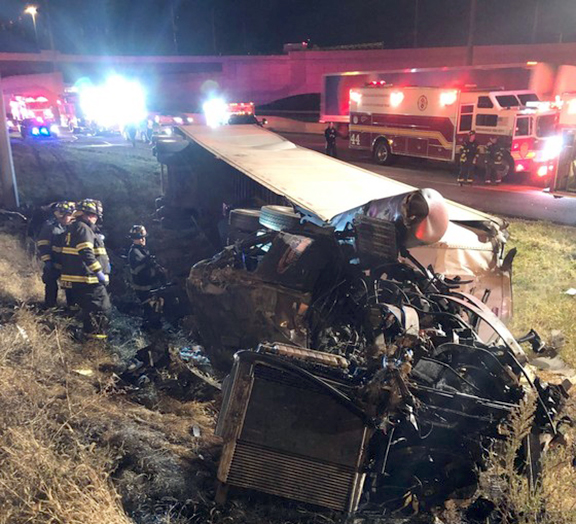 Driver dead after single-vehicle crash on I-465 in Indianapolis