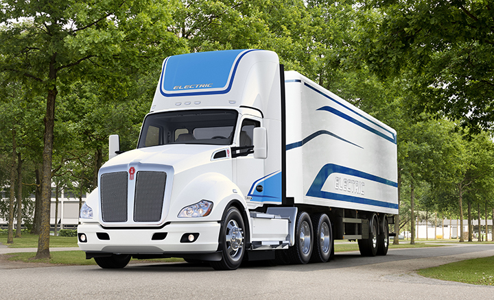 Kenworth enters zero-emissions arena with plans to produce battery-electric T680E next year