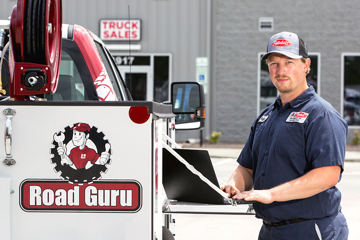 Larson Group’s Peterbilt ‘Road Guru’ mobile service now available at 17 dealerships, 2 parts-only locations