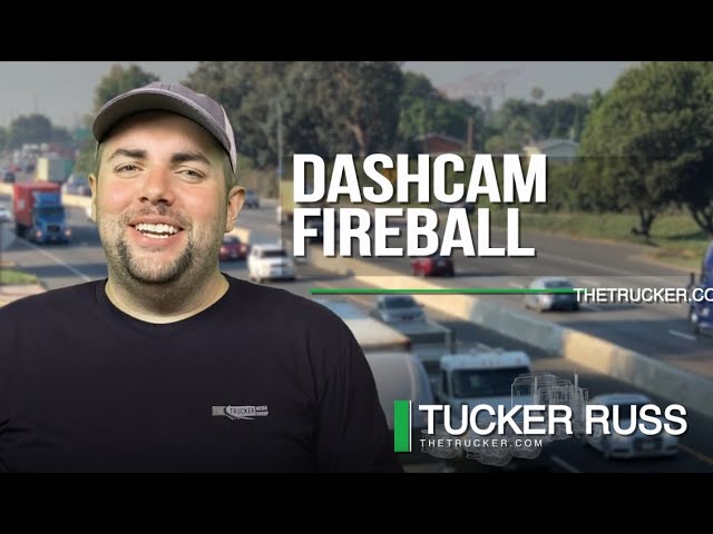 The Trucker News Channel — Dashcam Fireball