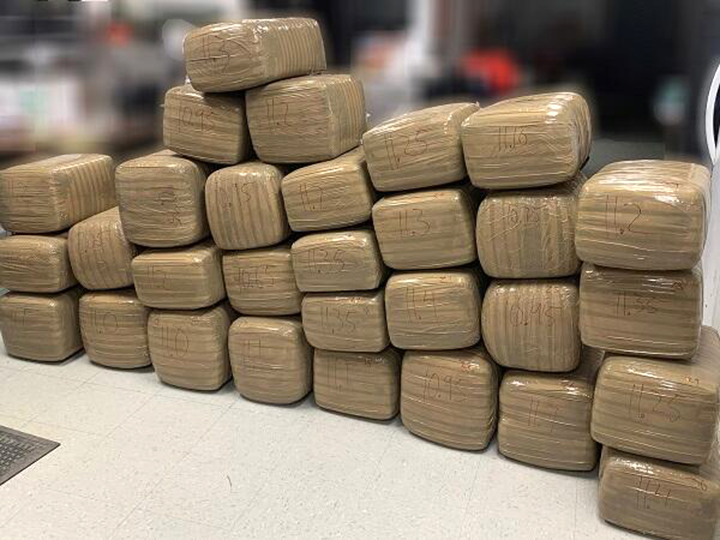 Border agents discover marijuana valued at nearly $600k hidden in tractor-trailer