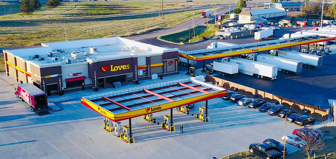 New Love’s locations add truck parking spaces, driver amenities to