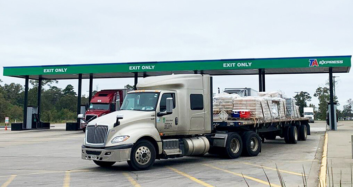 New TA Express adds truck parking, fuel lanes, more to Carthage, Texas