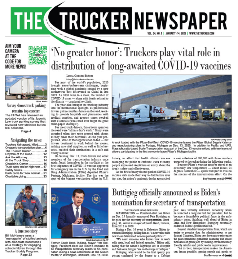 The Trucker Newspaper – Digital Edition January 1, 2021