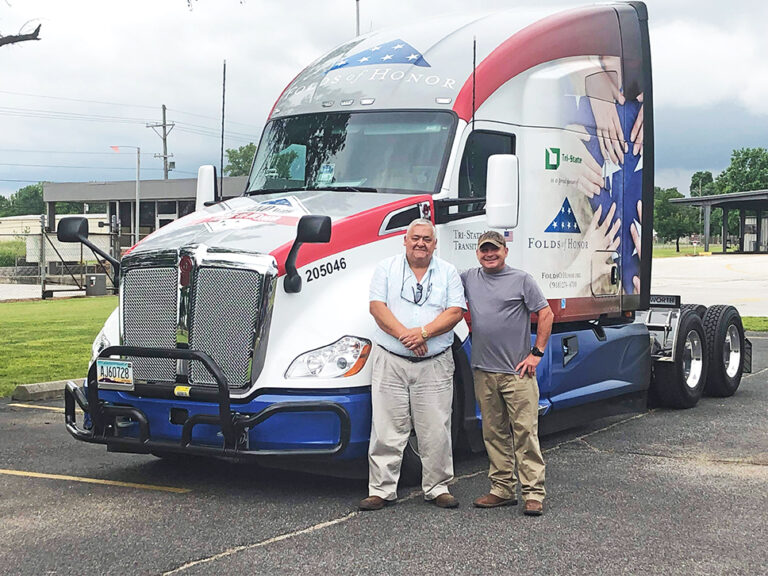 A powerful message: Custom-wrapped truck highlights nonprofit’s service to families of those who gave their lives for America