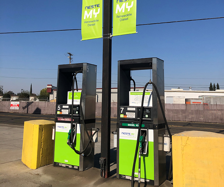 Neste expands green fueling network in California with two new stations