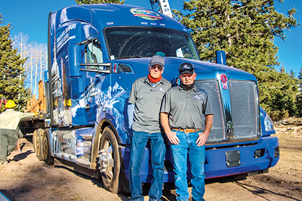  Theron Schmalzried, right, and William “Butch” Hanna