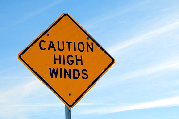 High-wind warning, commercial vehicle restrictions issued for parts of New York
