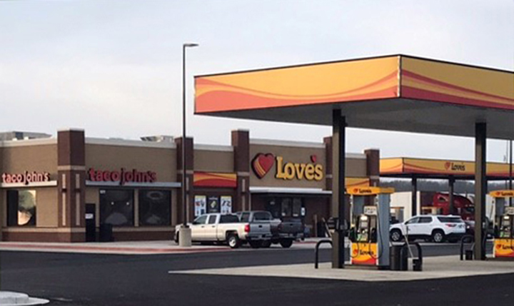 Love’s opens new travel stop in Huntington, Indiana