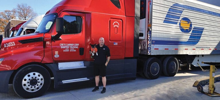 From Boston, with love: Terrier provides trucker with companionship, opportunities for physical activity