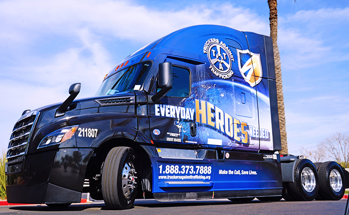 ‘Everyday heroes’: Swift unveils Truckers Against Trafficking tractor