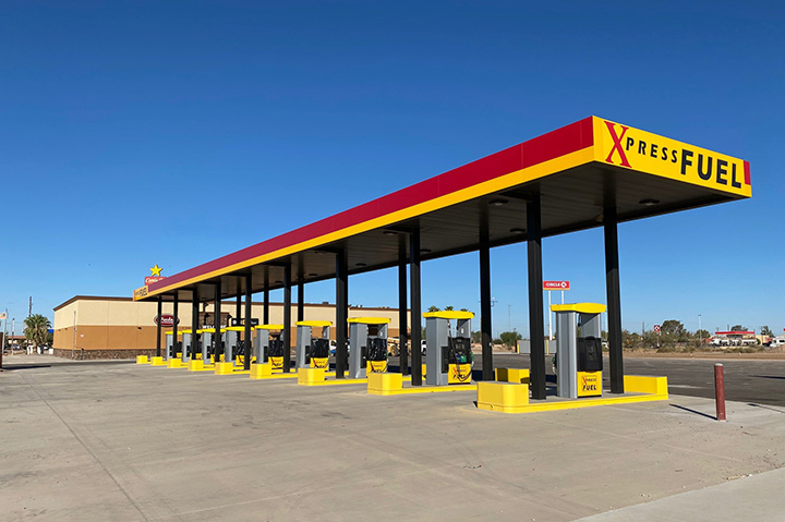 Newly opened Xpress Fuel in Arizona offers trucker amenities, gourmet fare