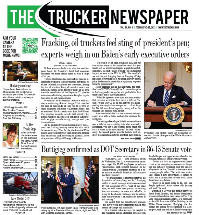 The Trucker Newspaper – Digital Edition February 15, 2021