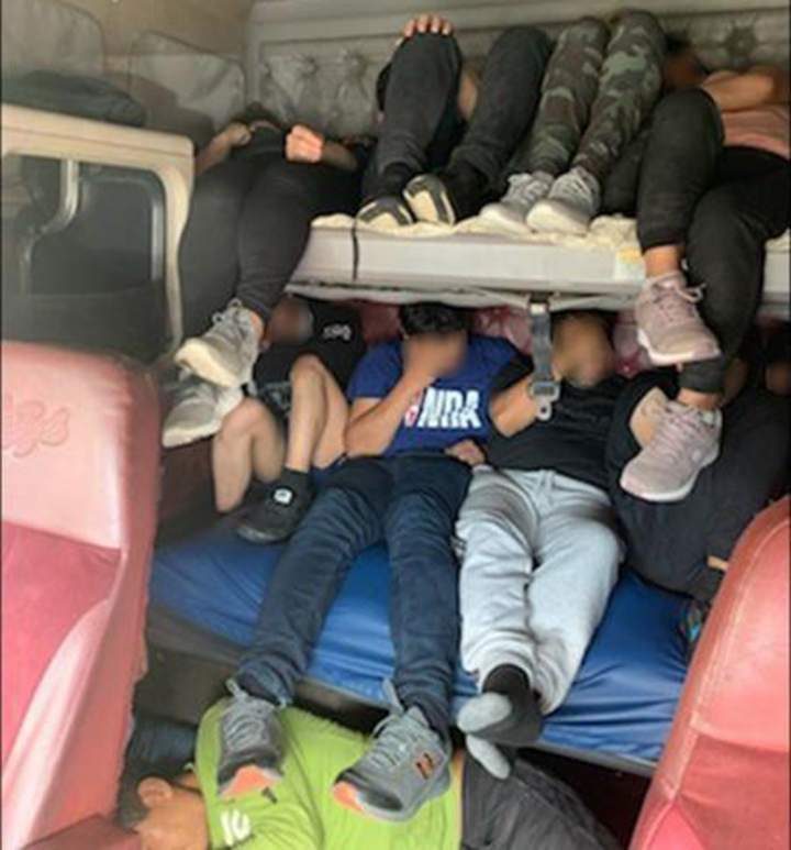 Border Patrol notes uptick in drivers using trailers in human-smuggling attempts