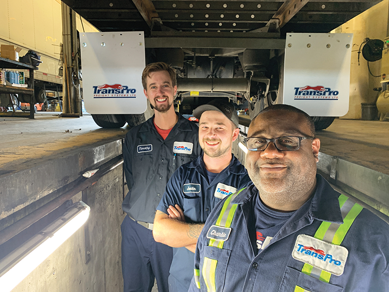 TransPro Freight System employees