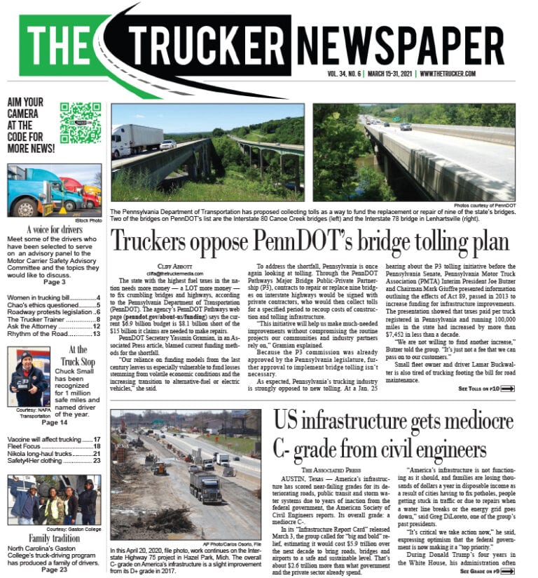 The Trucker Newspaper – Digital Edition March 15, 2021