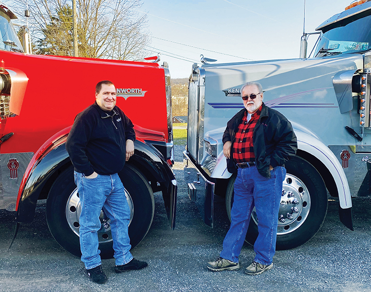 Passing down passion: Pennsylvania family shares a father-son love of trucking