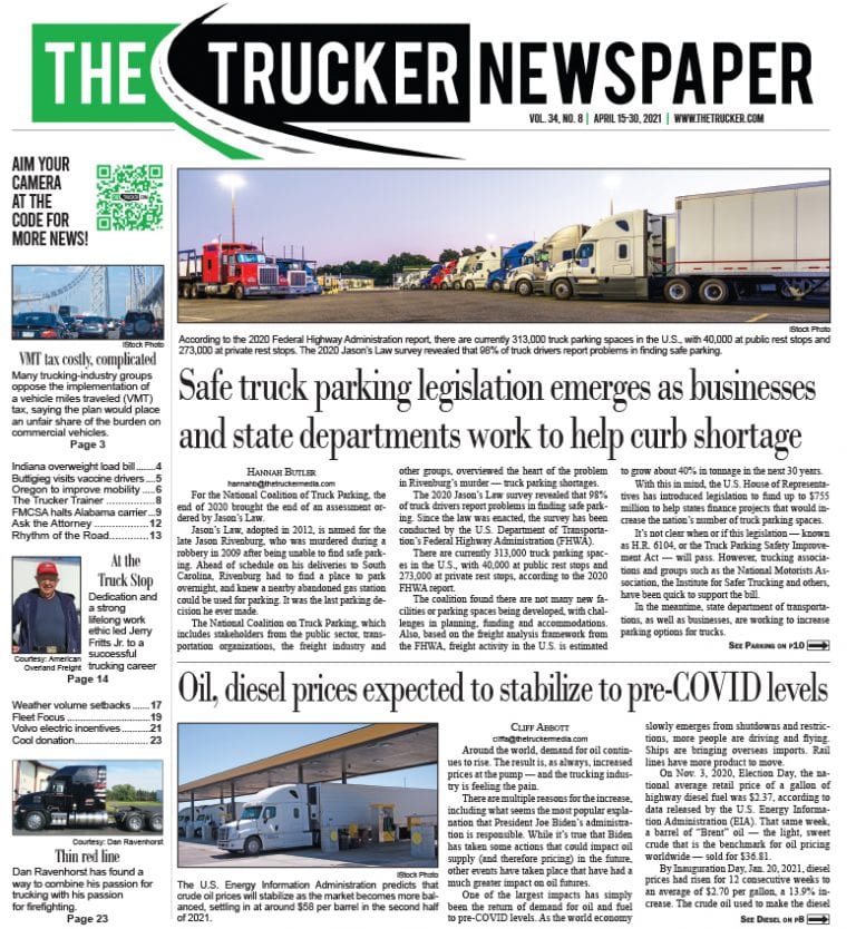 The Trucker Newspaper – Digital Edition April 15, 2021