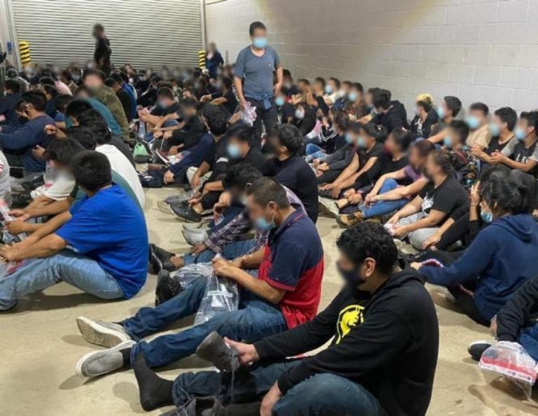 US Border Patrol agents discover nearly 150 people locked in commercial tractor-trailer