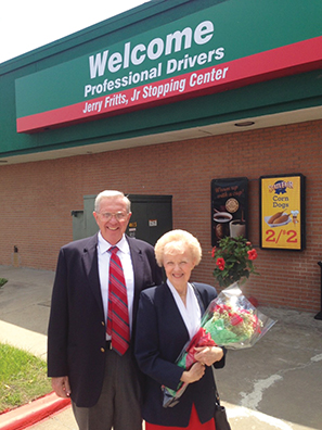 Jerry Fritts and his wife