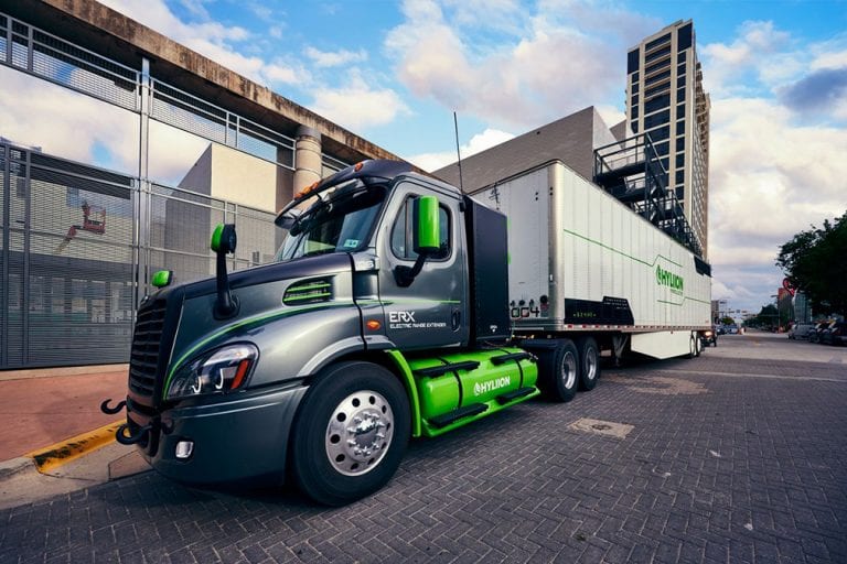 Hyliion partners with transport providers to equip Class 8 trucks with natural gas-powered electric powertrain