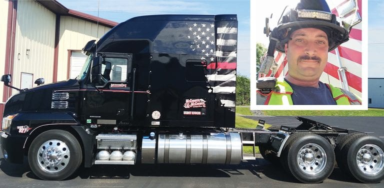 Thin red line: Wisconsin trucker, firefighter pursues dual passions