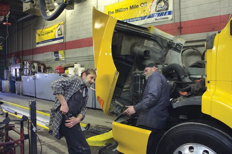 ‘I’m famous!’ Montana mechanic keeps truckers on the road