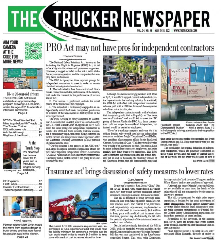 The Trucker Newspaper – Digital Edition May 15, 2021