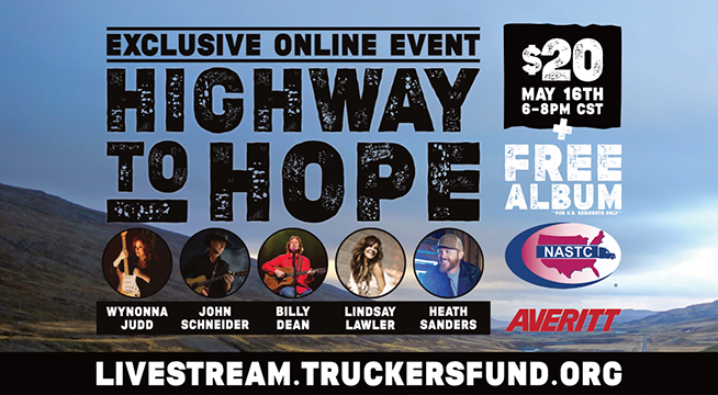 St. Christopher Truckers Relief Fund releases podcast interview with Wynonna Judd ahead of Highway To Hope Benefit Concert