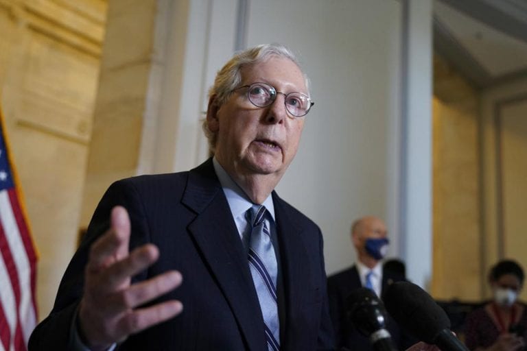 McConnell says GOP open to $600 billion for infrastructure