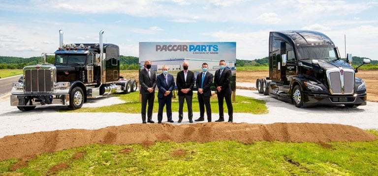 PACCAR Parts celebrates new parts distribution center with groundbreaking in Louisville